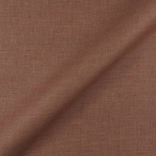 IL019 All-purpose 100% Linen Fabric Cognac Softened