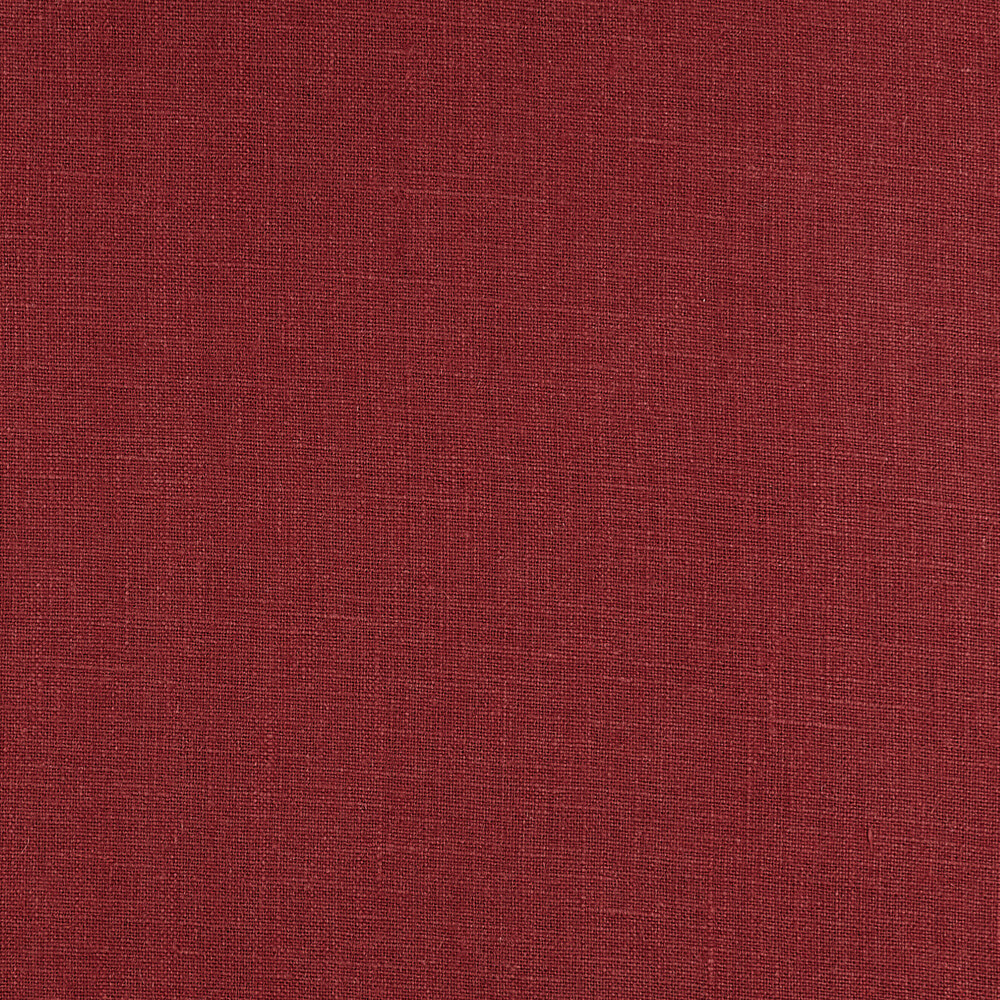 IL019 All-purpose Maroon 100% Linen Fabric