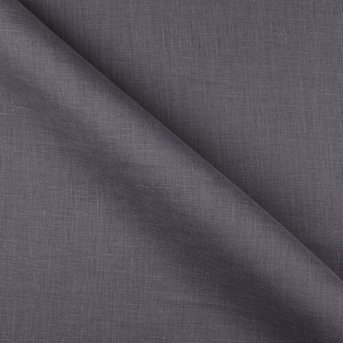 IL020 Handkerchief 100% Linen Fabric Poppy Seed Softened