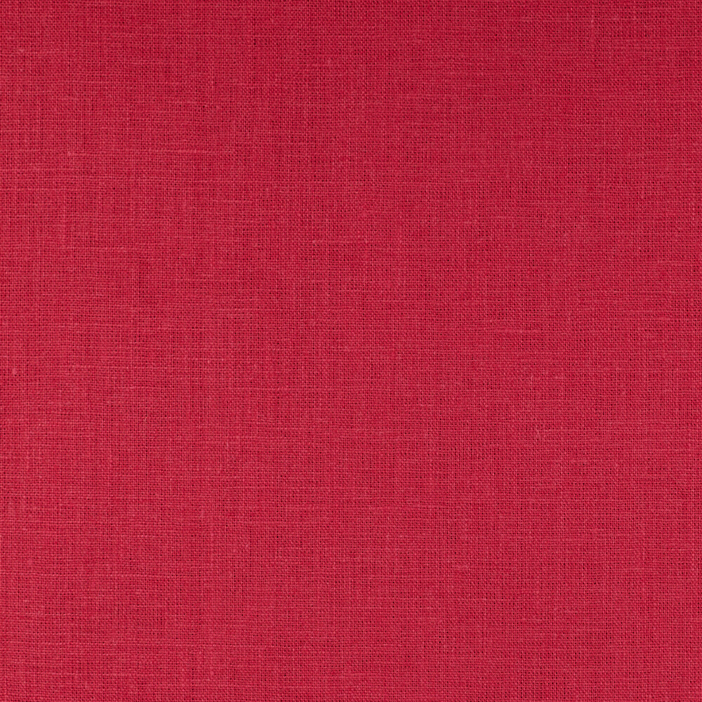 4C22 Rustic  Red Bud 100% Linen Fabric