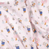 IC008 Muslin Pink / Mlt Joyful Teddies 100% Cotton Discount Fabric