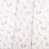 IC008 Muslin White / Blue Baby Rattle 100% Cotton Discount Fabric