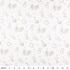 IC008 Muslin White / Blue Baby Rattle 100% Cotton Discount Fabric