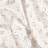 IC008 Muslin White / Pink Baby Rattle 100% Cotton Wholesale Fabric by the Bolt