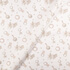 IC008 Muslin White / Pink Baby Rattle 100% Cotton Wholesale Fabric by the Bolt