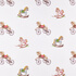 IC005 Horses WHITE / MLT Softened Fabric IC005 Horses WHITE / MLT Softened