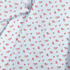 IC005 Percale Blue / Mlt Baby Roses 100% Cotton Discount Fabric