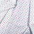 IC005 Percale Blue / Mlt Baby Roses 100% Cotton Discount Fabric
