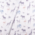 IC005 Percale White / Mlt Blue Gentle Safari 100% Cotton Discount Fabric