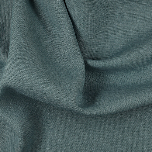 4C22 Rustic  Bluestone 100% Linen Wholesale Fabric by the Bolt