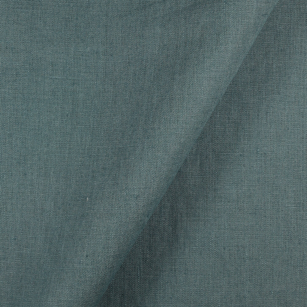 4C22 Rustic  100% Linen Fabric Bluestone Fs Premier Finish