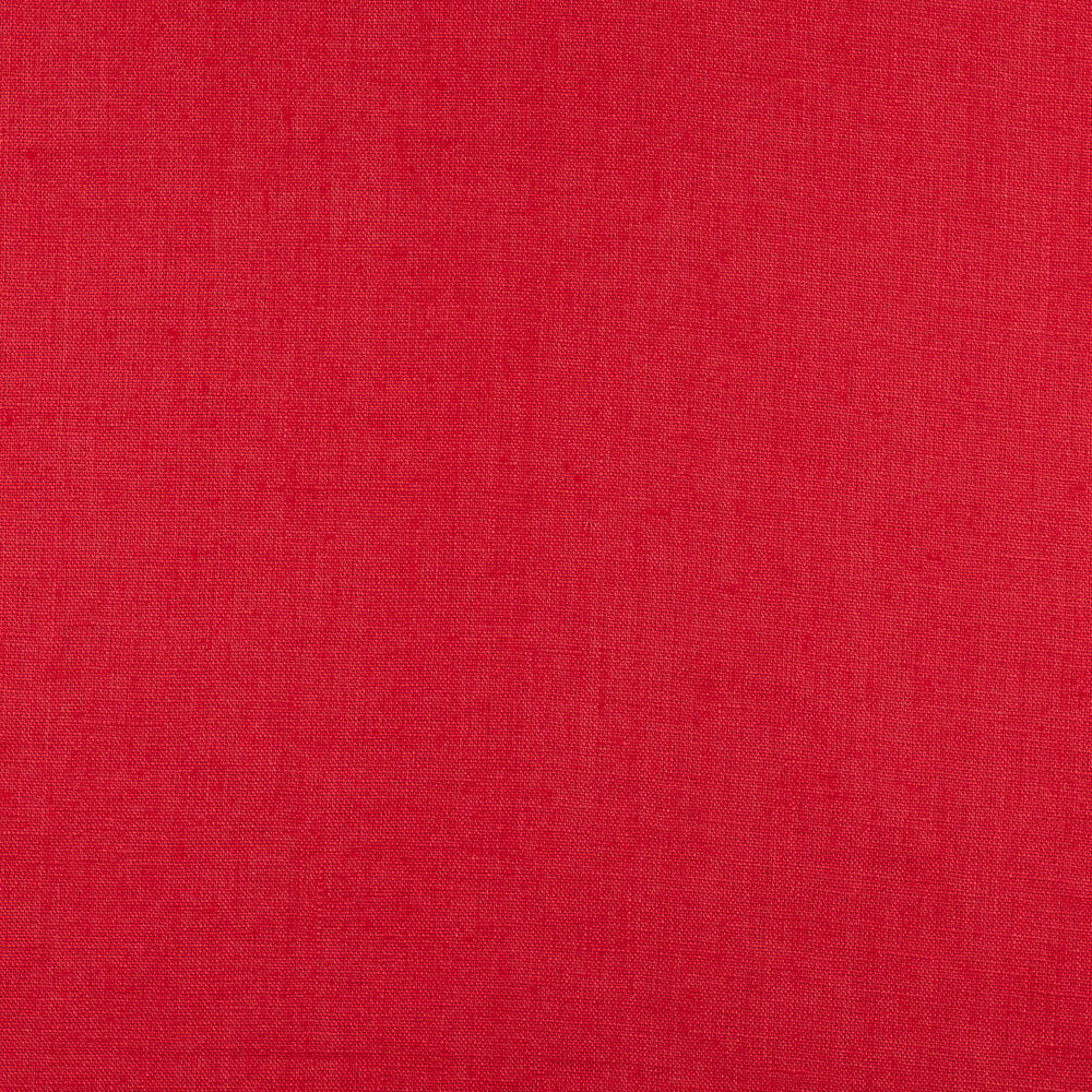 IL019 All-purpose 100% Linen Fabric Red Traviata Fs Signature Finish
