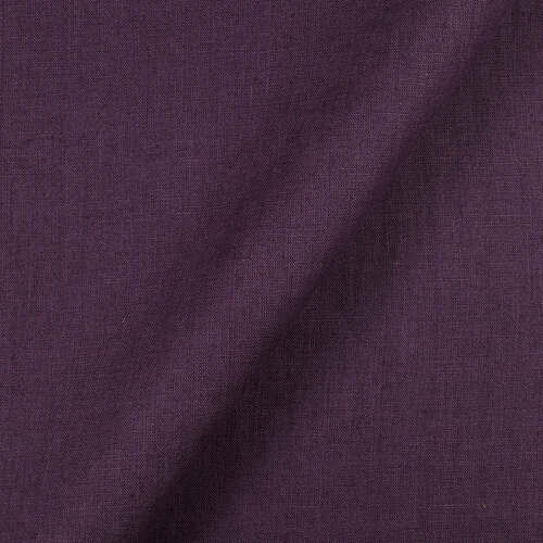 Fabric IL019 All-purpose 100% Linen Fabric Sweet Grape Fs Signature Finish