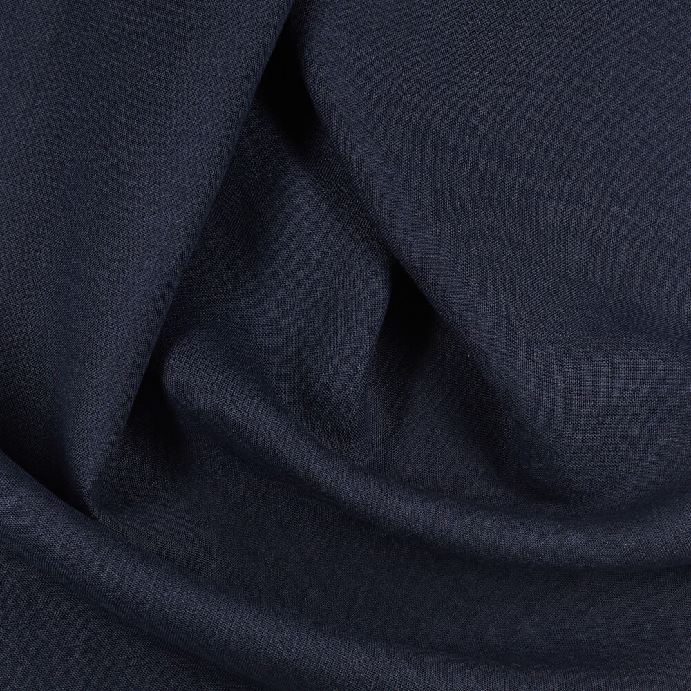 Fabric IL019 All-purpose 100% Linen Fabric Japanese Blue Fs Signature ...