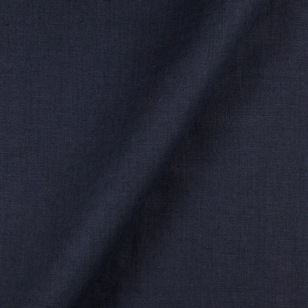 IL019 All-purpose 100% Linen Fabric Japanese Blue Fs Signature Finish