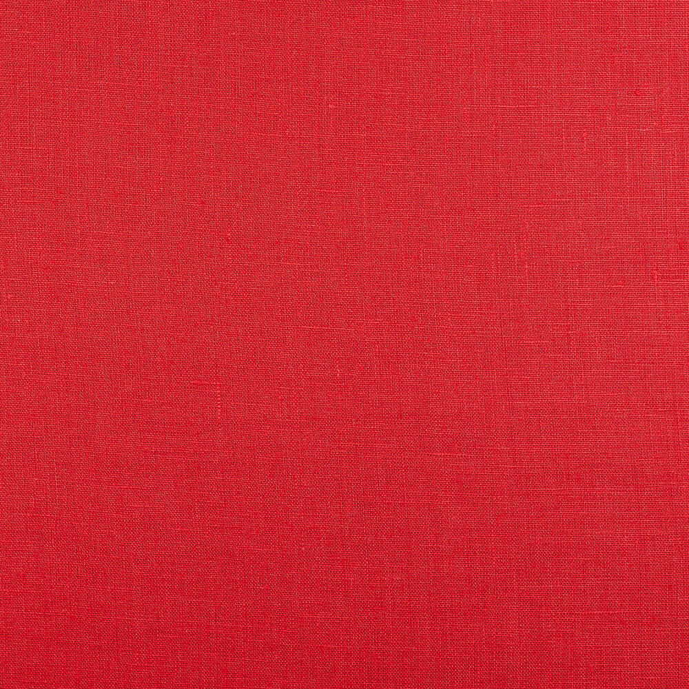 IL019 All-purpose 100% Linen Fabric Fiery Red Fs Signature Finish