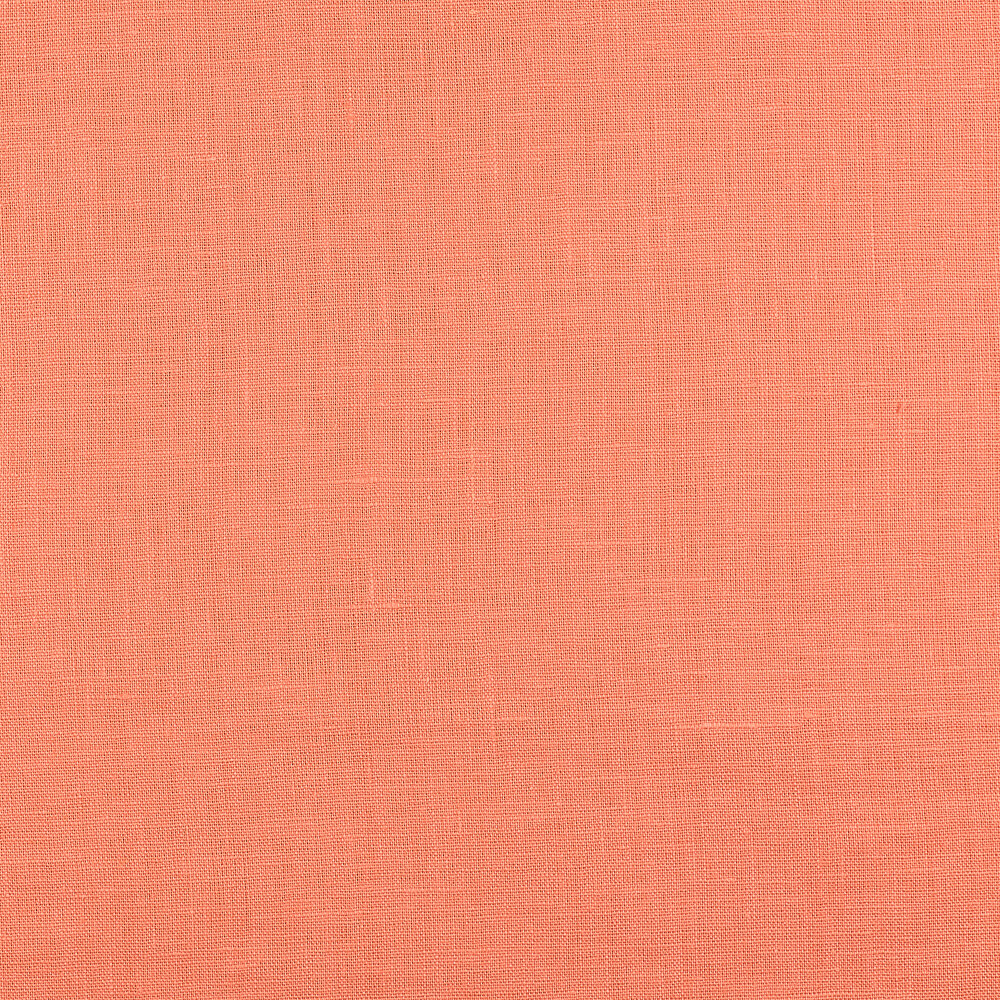 IL019 All-purpose 100% Linen Fabric Peach Pink Fs Signature Finish