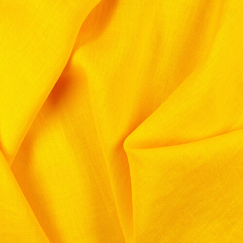 Fabric IL019 All-purpose 100% Linen Fabric Empire Yellow Fs Signature ...