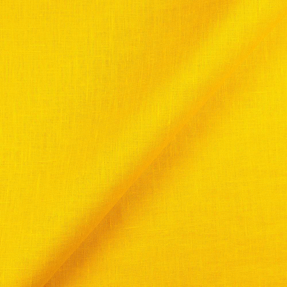 Fabric IL019 All-purpose 100% Linen Fabric Empire Yellow Fs Signature ...