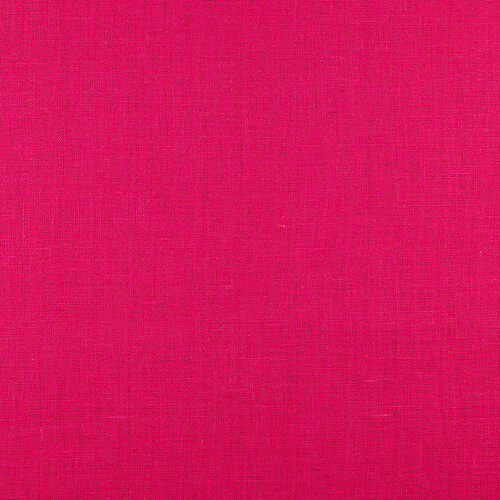 IL019 All-purpose 100% Linen Fabric Raspberry Fs Signature Finish