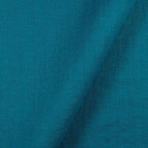 IL019 All-purpose 100% Linen Fabric Cerulean Fs Signature Finish