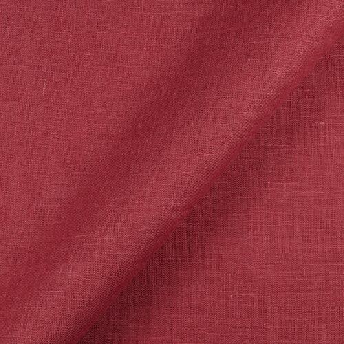 IL019 All-purpose 100% Linen Fabric Biking Red Fs Signature Finish