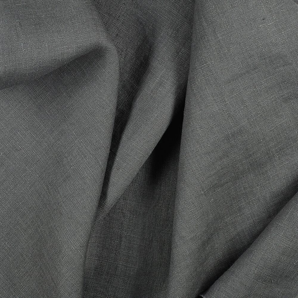 IL019 All-purpose Graphite 100% Linen Fabric