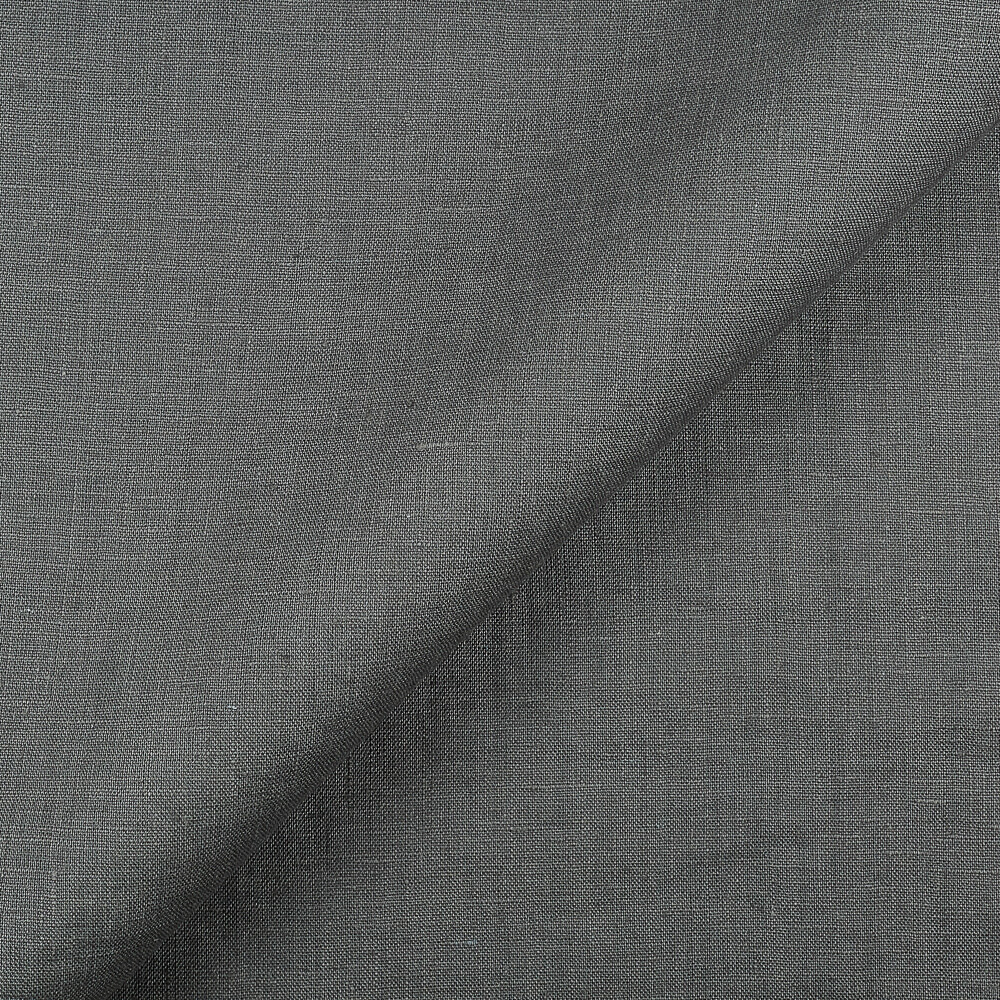 Fabric IL019 All-purpose 100% Linen Fabric Graphite Fs Signature Finish