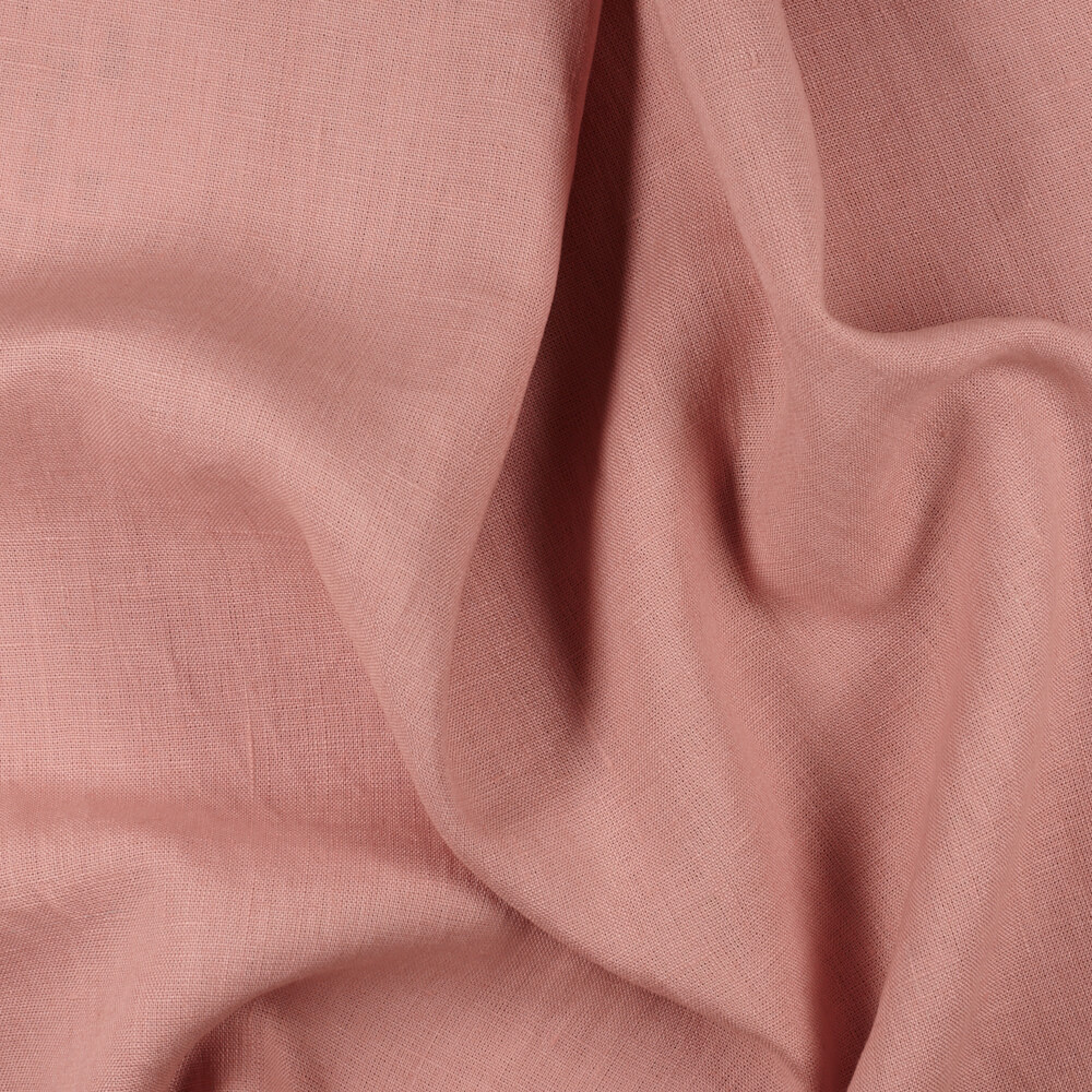 IL019 All-purpose Sahara Rose 100% Linen Fabric