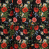 IC023 Faille Black / Mlt Sophie 100% Cotton Wholesale Fabric by the Bolt