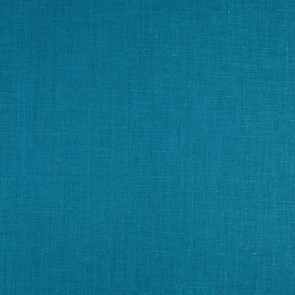 IL019 All-purpose Cerulean 100% Linen Fabric