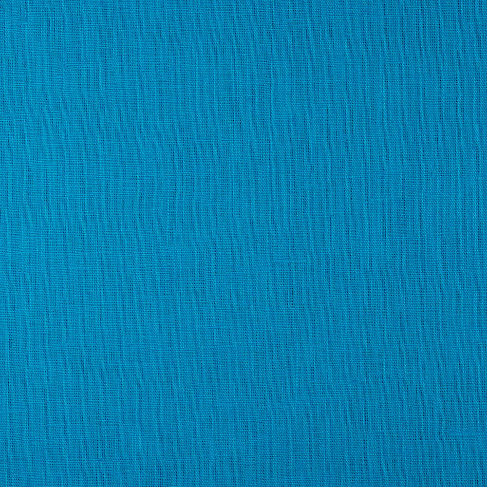 IL019 All-purpose Pacific Blue 100% Linen Fabric
