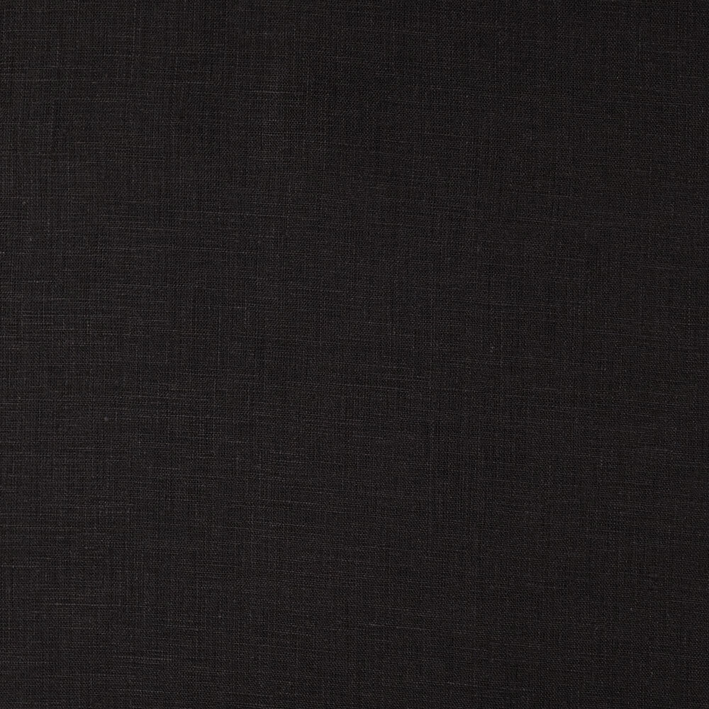 IL020 Handkerchief Black 100% Linen Fabric