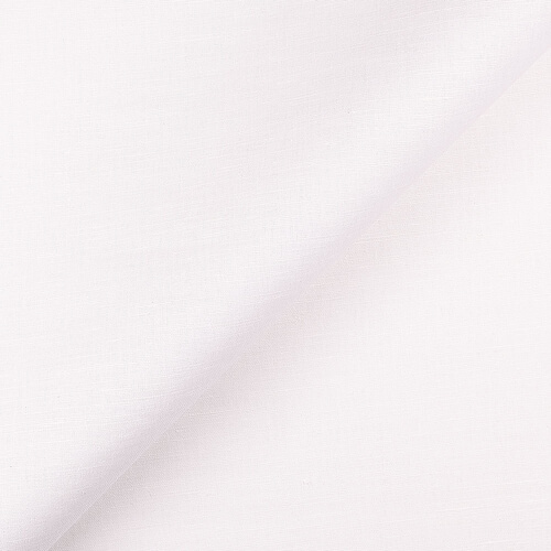 IS003 51% Linen / 49% Cotton Fabric Optic White Softened
