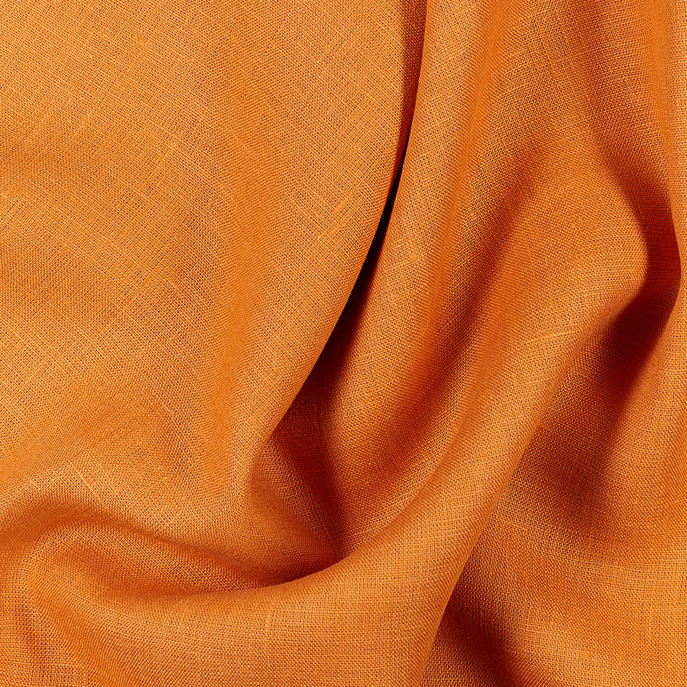 Fabric IL019 100% Linen fabric APRICOT Softened