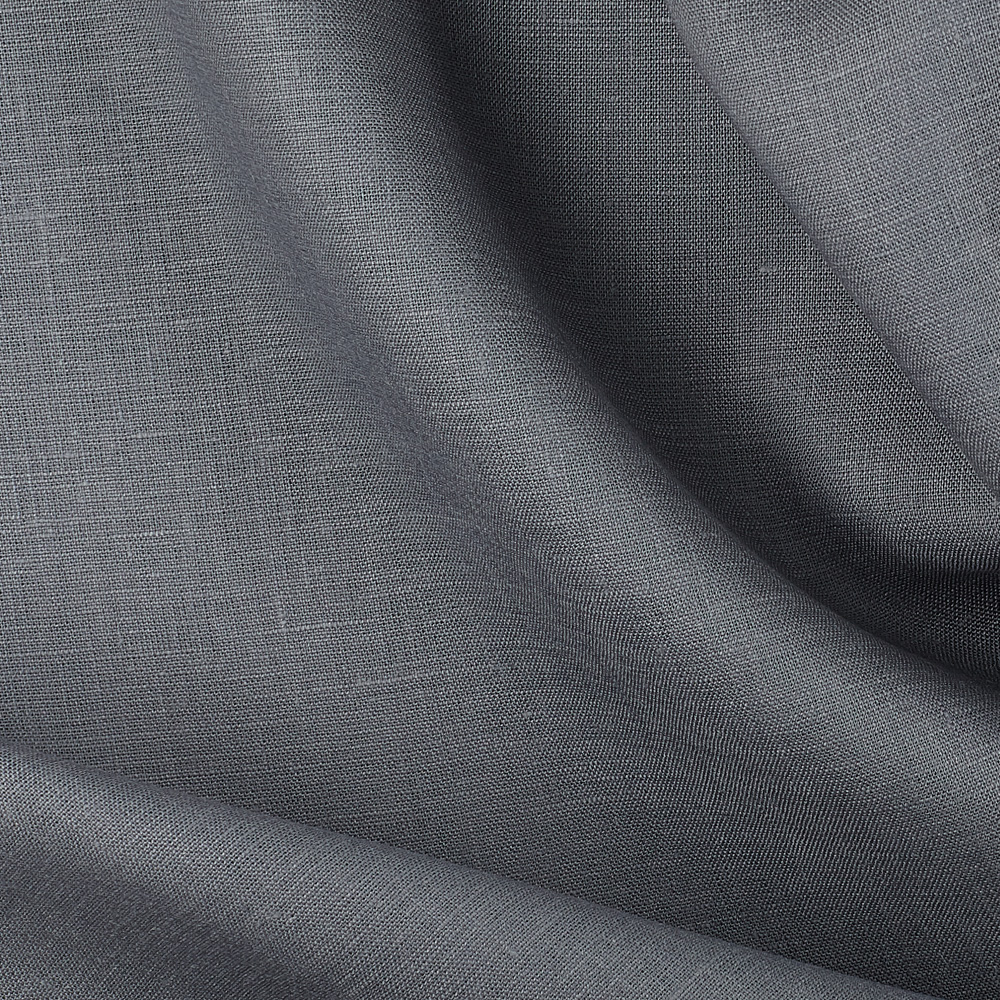 Fabric bolt IL019 All-purpose 100% Linen Fabric Dolphin Gray Softened