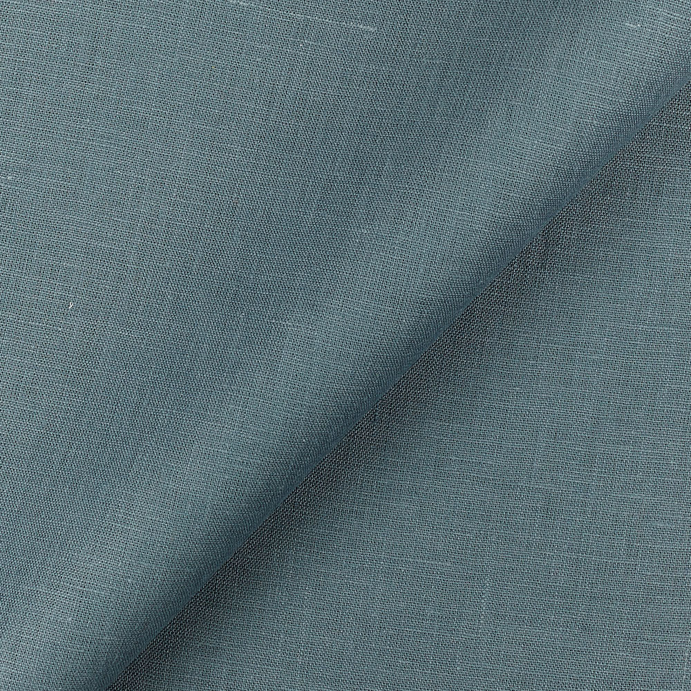 Fabric IL019 100 Linen fabric LAGOON Softened