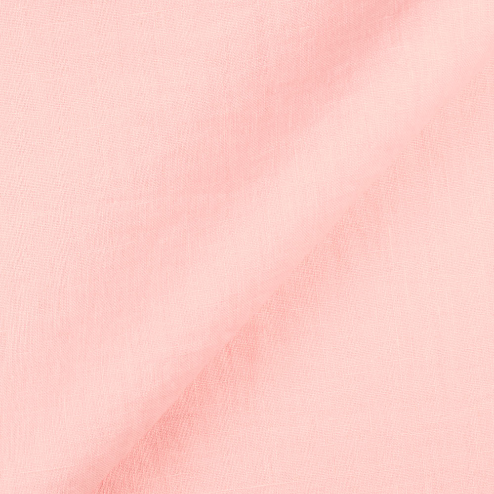 Fabric IL019 100 Linen fabric LIGHT PINK FS Signature Finish