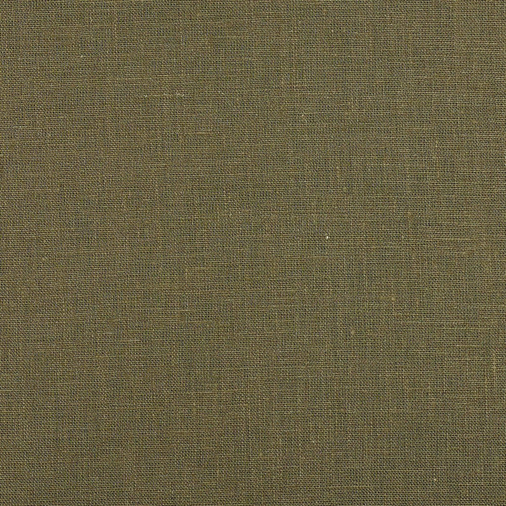 Fabric IL019 Allpurpose 100 Linen Fabric Olive Softened