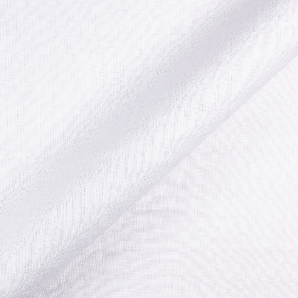 Fabric IL019 100% Linen fabric OPTIC WHITE FS Signature Finish