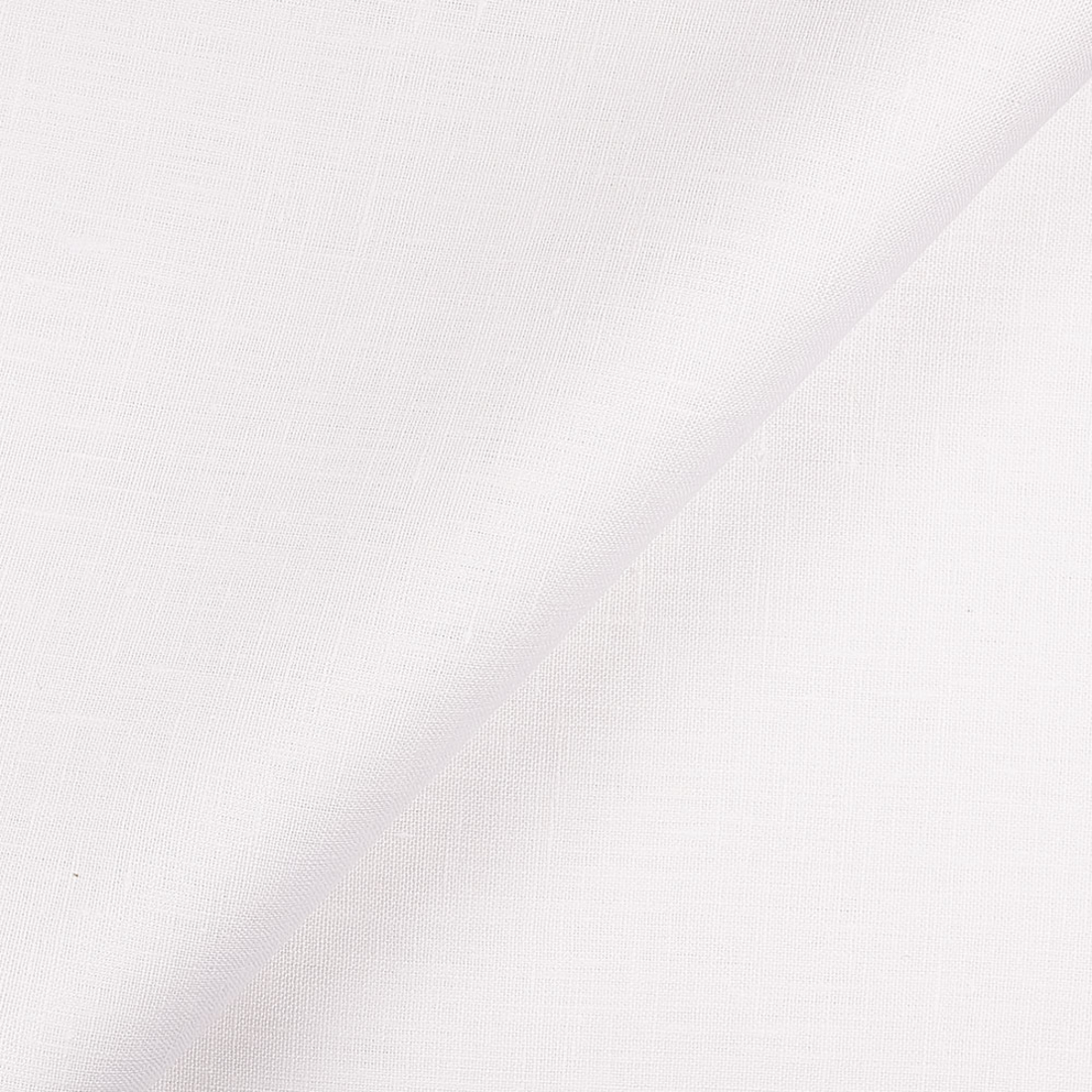 Fabric IL019 All-purpose 100% Linen Fabric Optic White Softened