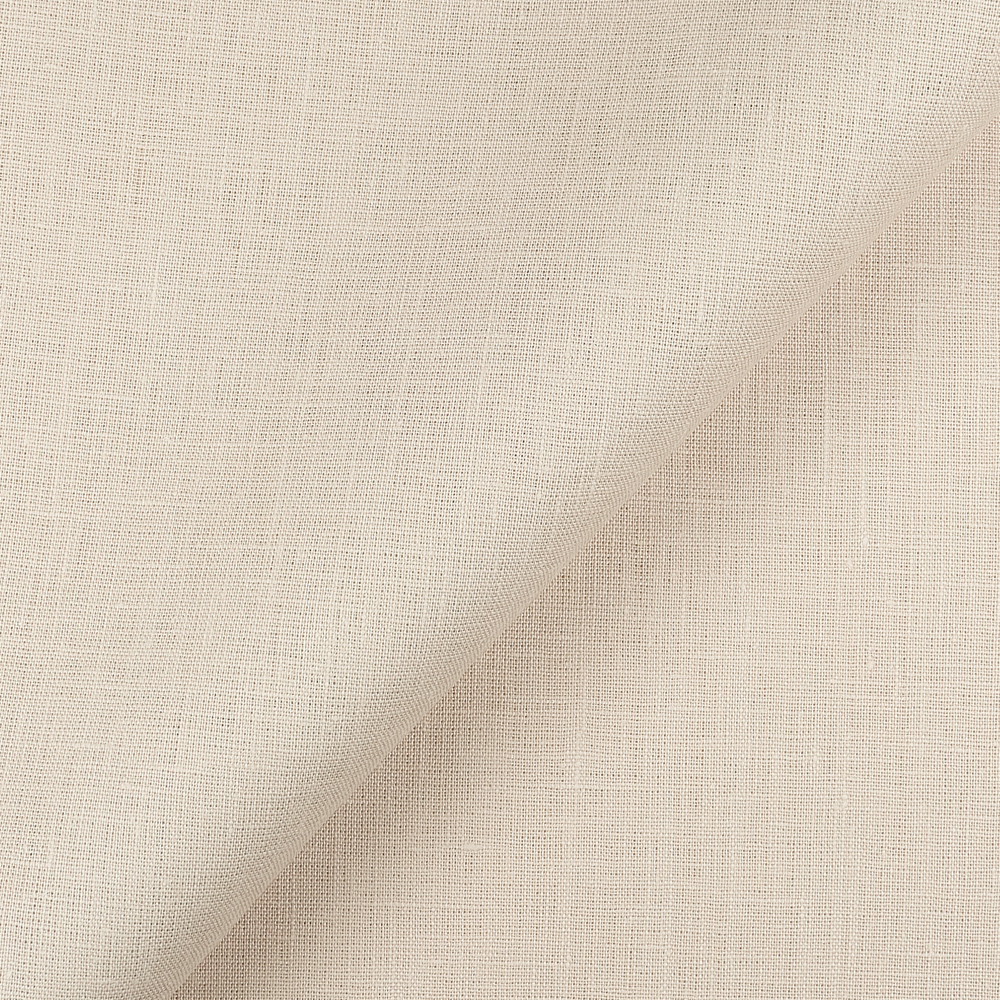 Fabric IL019 All-purpose 100% Linen Fabric Parchment Softened