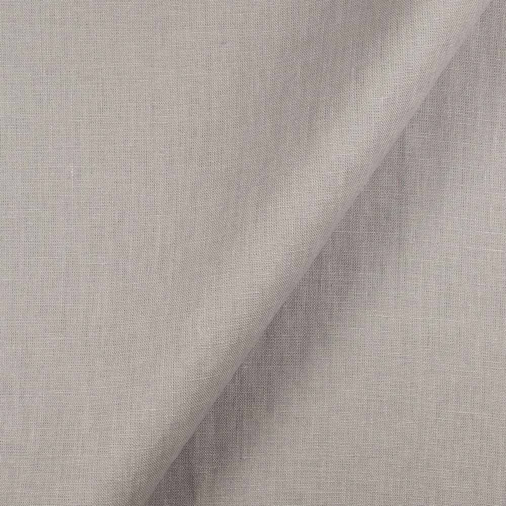 Fabric IL019 All-purpose 100% Linen Fabric Pearl Grey Fs Signature Finish