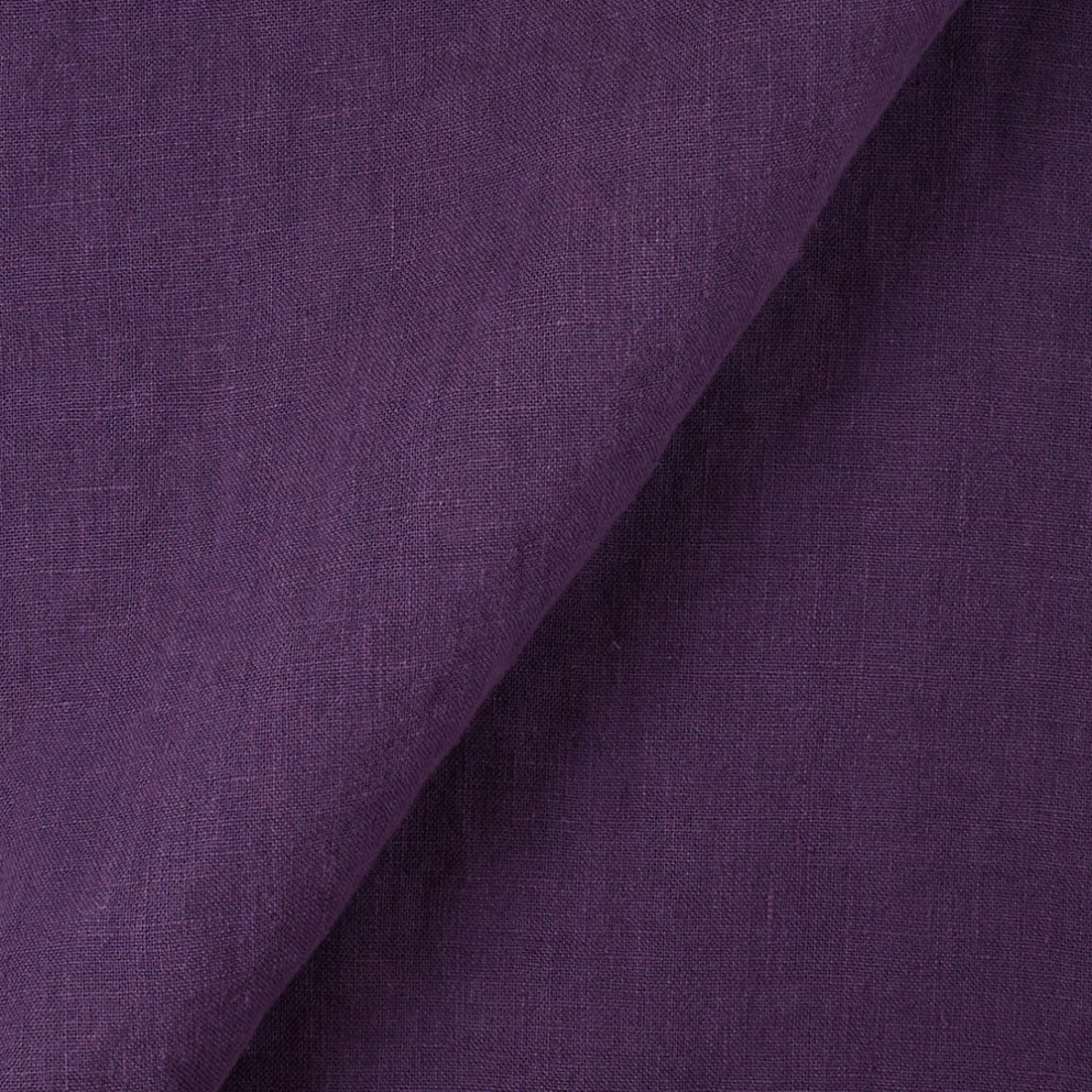 Fabric IL019 100% Linen fabric ROYAL PURPLE FS Signature Finish