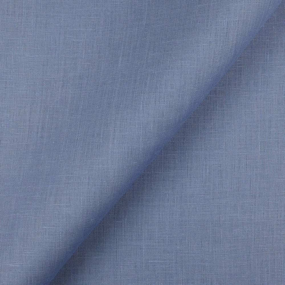 Fabric IL020 100% Linen fabric DUTCH BLUE Softened