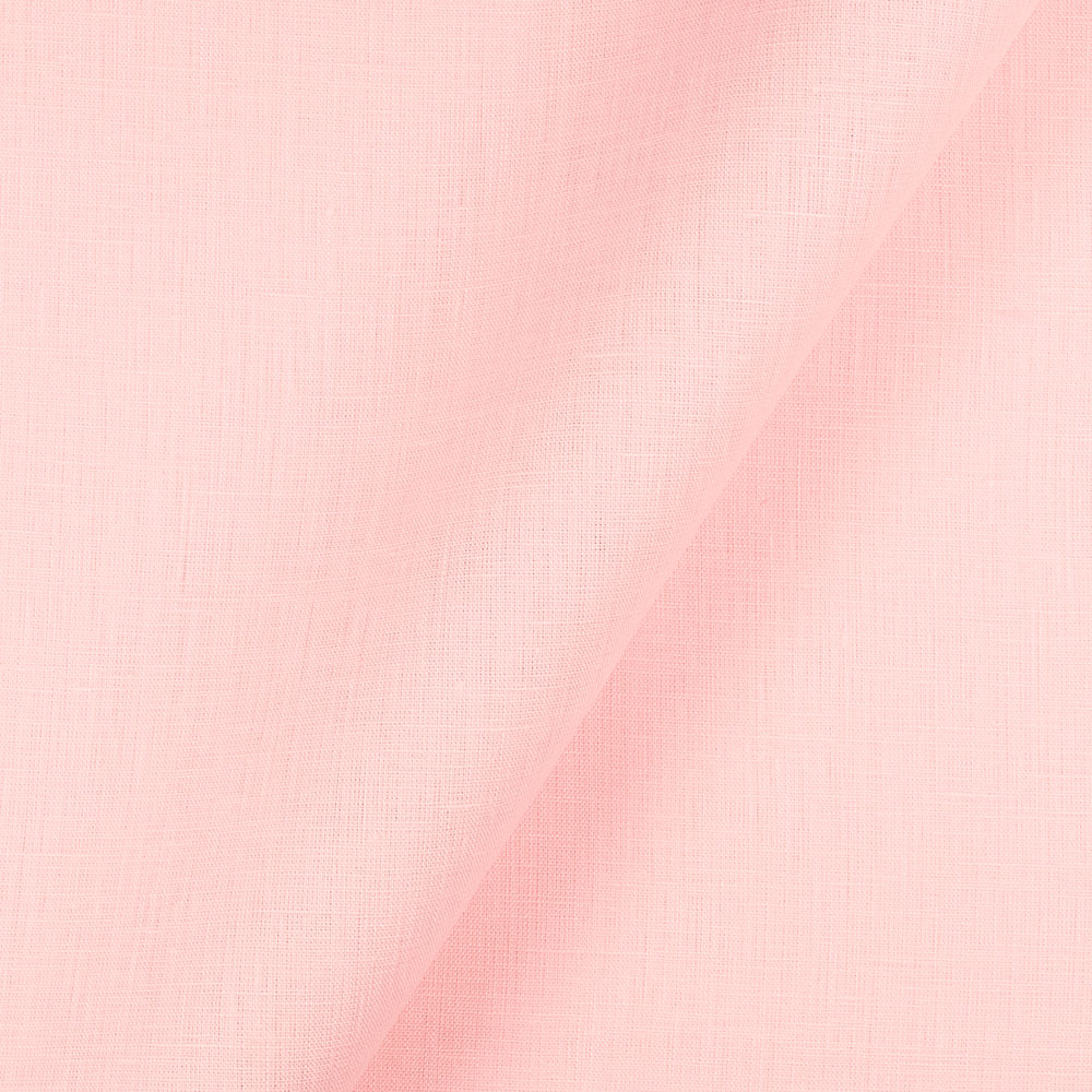 Fabric IL020 100 Linen fabric LIGHT PINK Softened