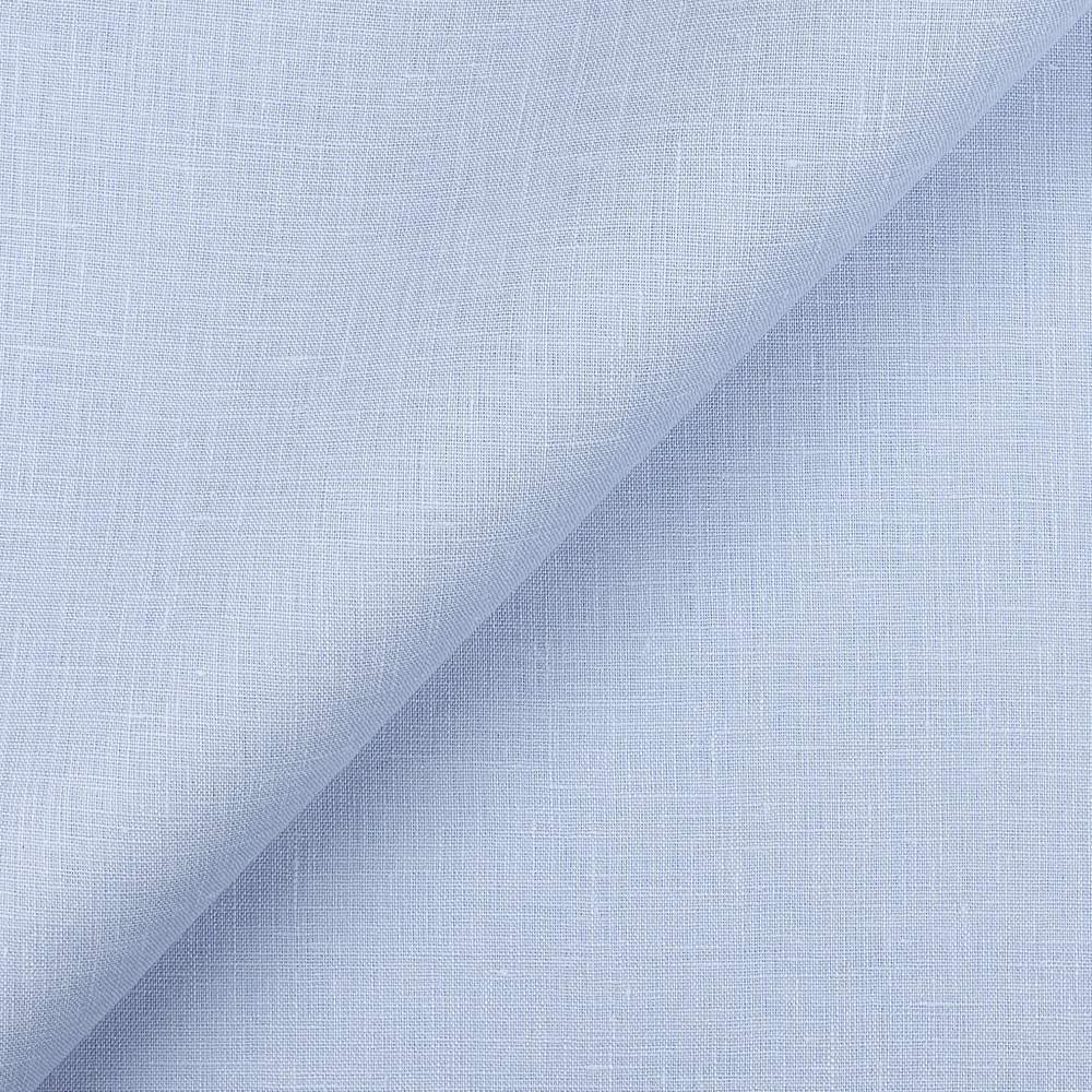 Fabric IL020 100% Linen fabric POWDER BLUE Softened