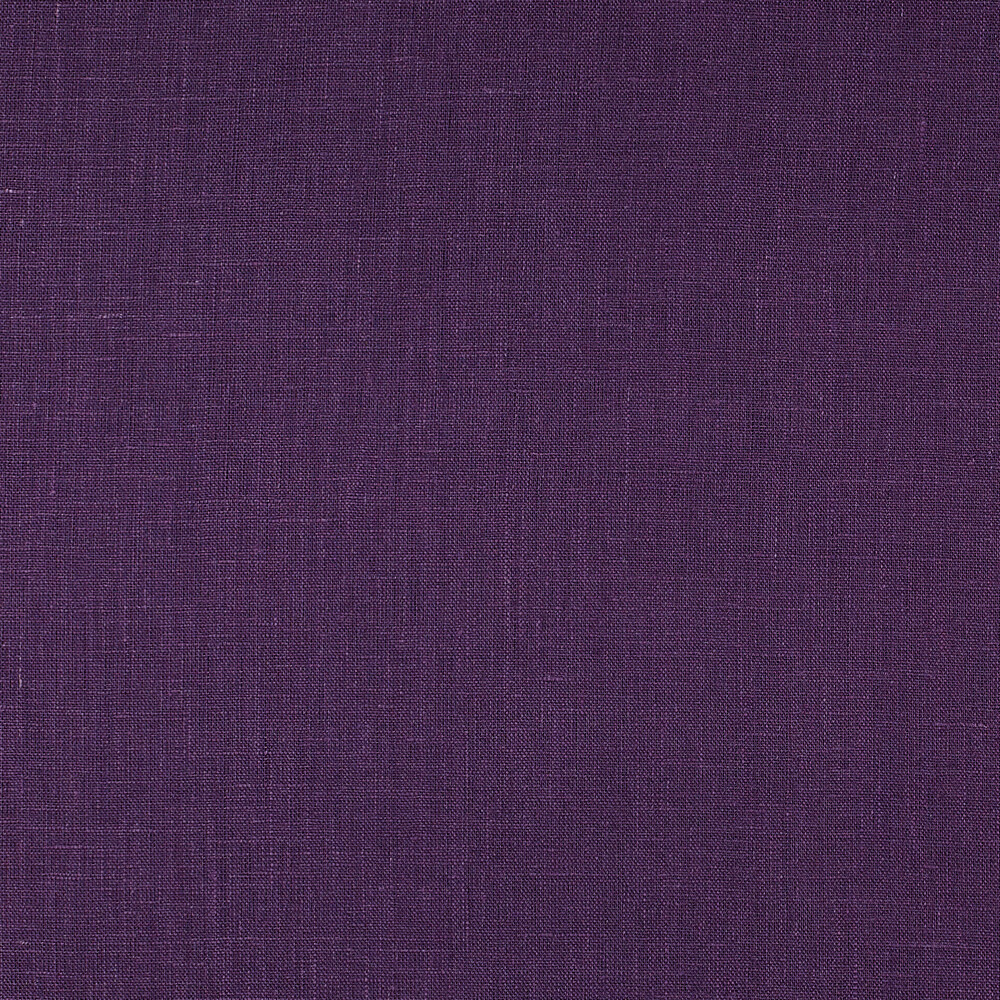 Fabric IL020 100% Linen fabric ROYAL PURPLE Softened