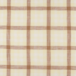IL022 828 PLAID Softened - 100% Linen - Light (3.5 oz/yd<sup>2</sup>) - 20.00 Yards