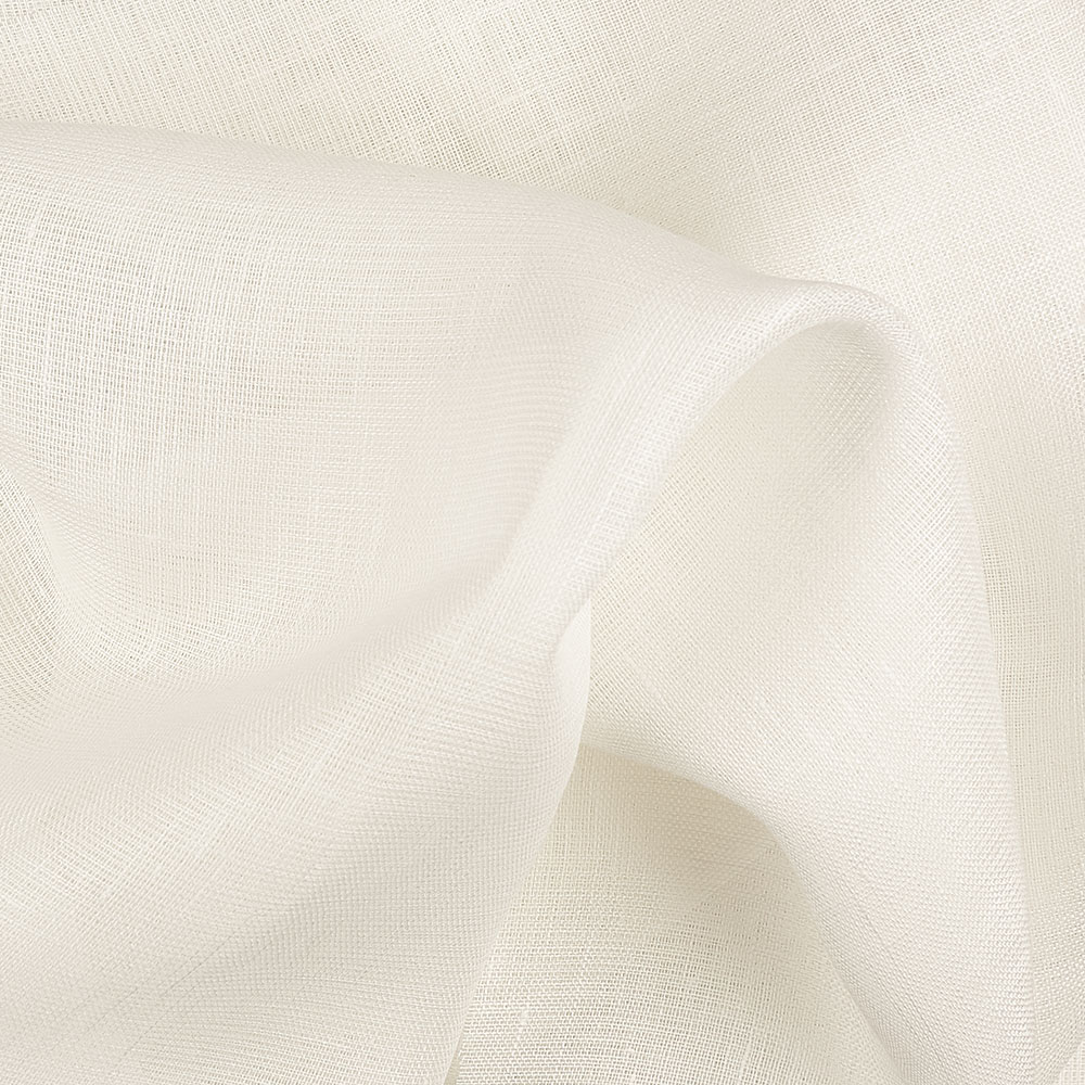 Fabric IL030 100 Linen fabric BLEACHED Softened